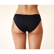 Culotte menstruelle bikini dentelle plumetis sexy