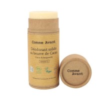 Déodorant solide 100% naturel (avec ou sans parfum)