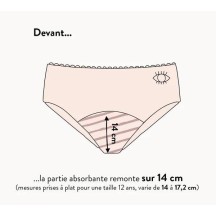 Menstruations Shorty Jugendlicher - Tattoo - Sisters Republic