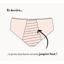 Menstruations Shorty Jugendlicher - Tattoo - Sisters Republic
