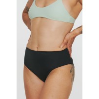 Culotte de bain menstruelle étanche taille haute, maillot de bain