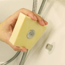 Porte-savon aimanté