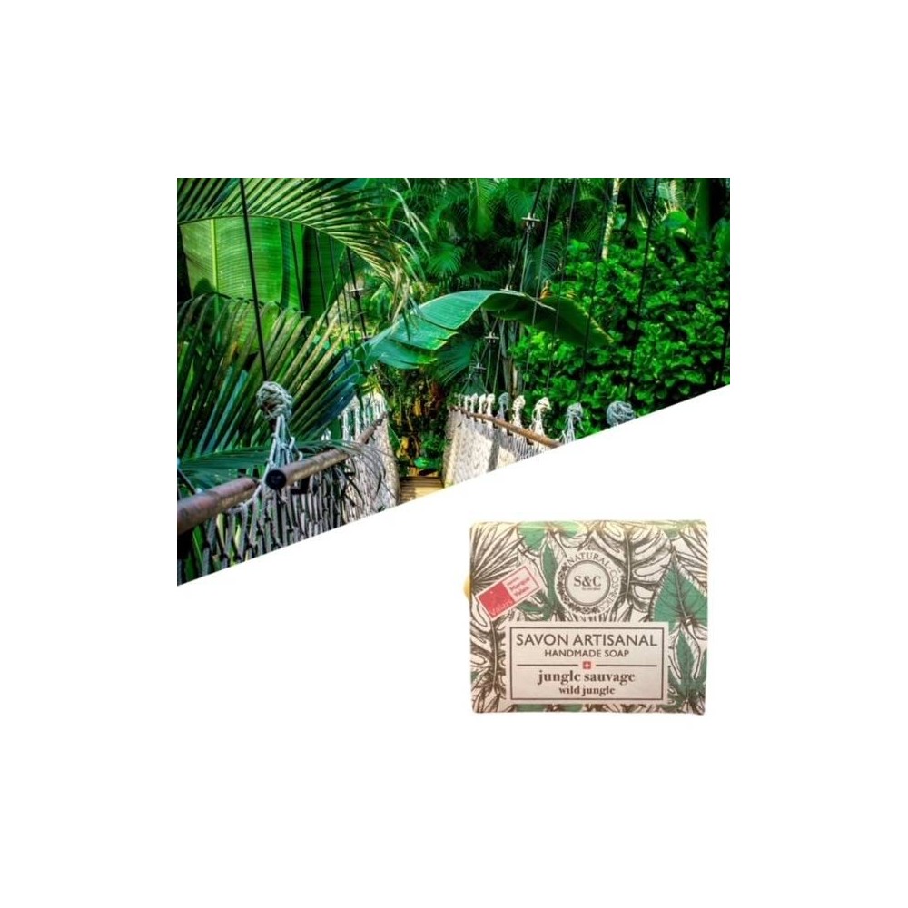 Savon naturel solide "jungle sauvage"