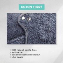 Serviettes lavables + pads soulageant chaud/froid