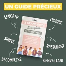 Livre "Mes Premières Règles" : Le Grand Guide Décomplexé et Bienveillant"