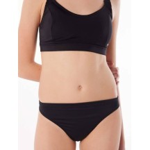 Culotte de bain menstruelle ado taille basse anti-fuite, bas de maillot