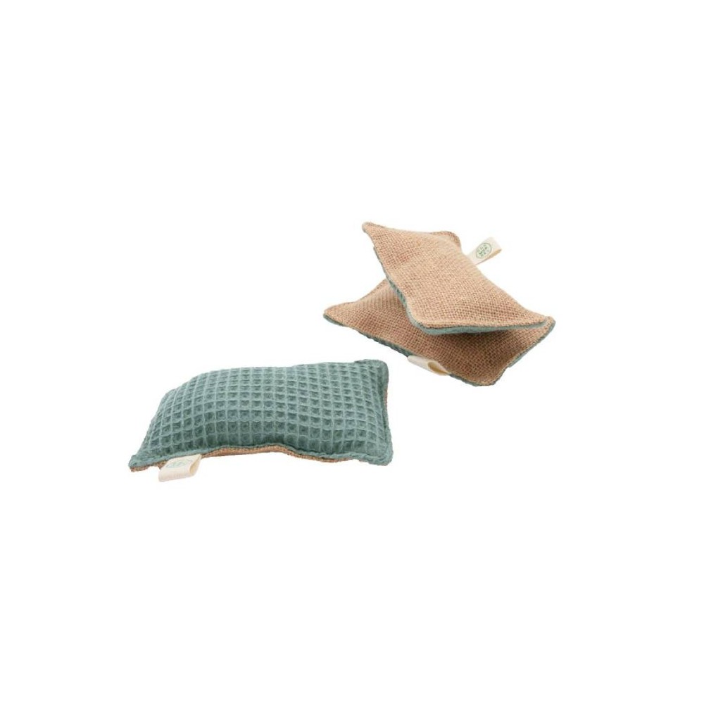 Eponge lavable en coton biologique