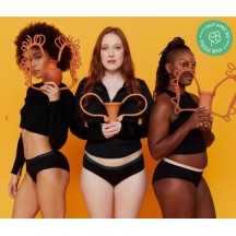 Menstruationshöschen - Periodenshorty - Menstruationsunterwäsche