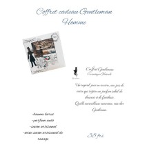 Coffret "Gentleman" - S&C cométiques naturels