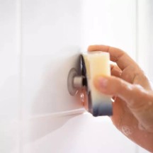 Porte-savon ventouse aimanté