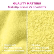 7 Pads zum Abschminken - Makeup Eraser