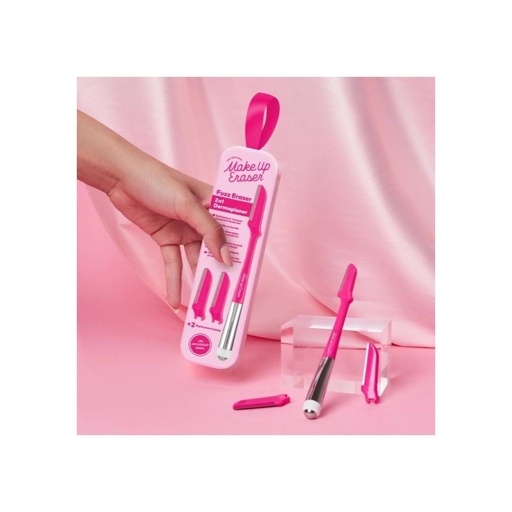 FUZZ Radiergummi : Dermaplaner 2n1 - Makeup Eraser