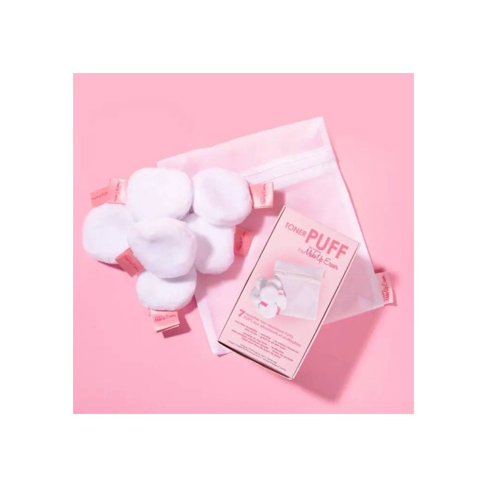 Set aus 7 waschbaren Wattepads - Makeup eraser
