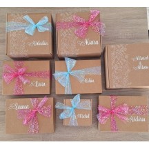 Coffret naissance personnalisé - Babydadou