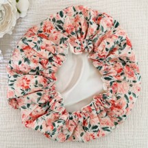 Bonnet de soin en satin