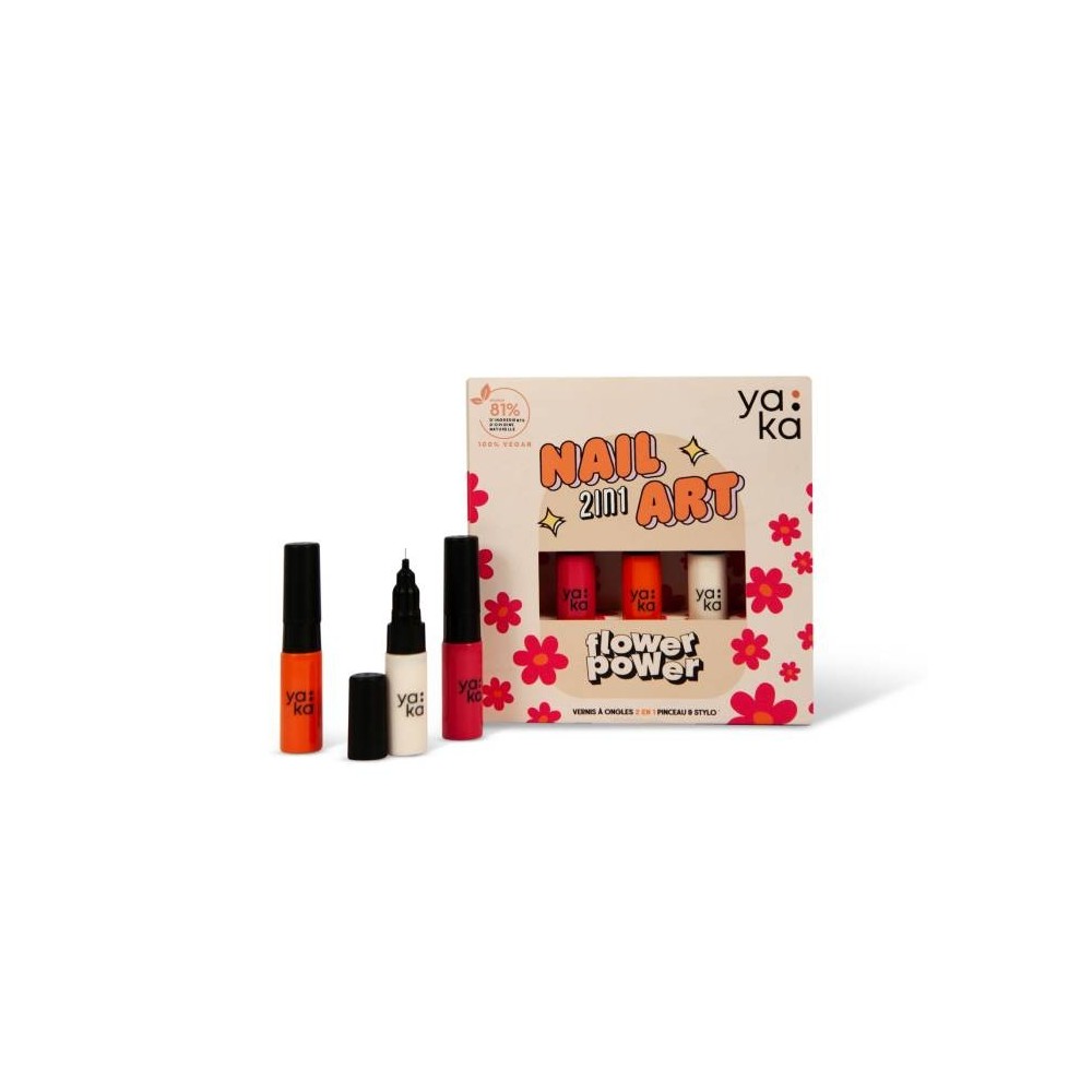 Coffret vernis à ongles 2en1 - YAKA