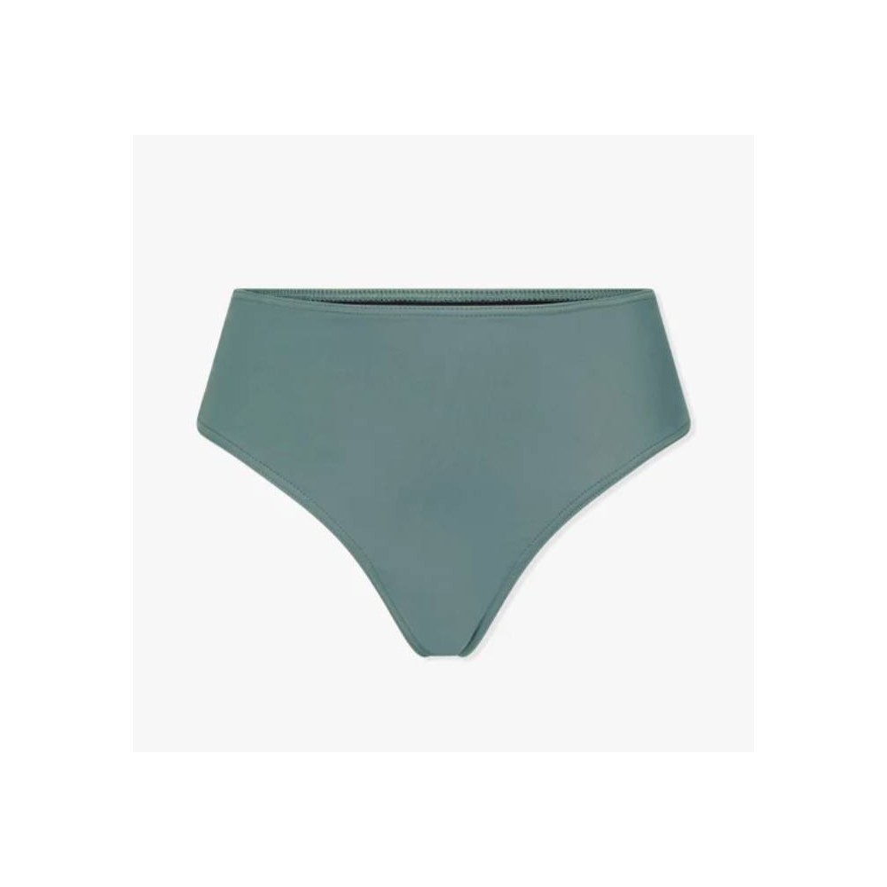 Culotte de bain menstruelle étanche taille haute, maillot de bain