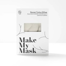 Bonnet de soin avec bandeau en coton