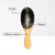 Brosse Detox pour cheveux gras