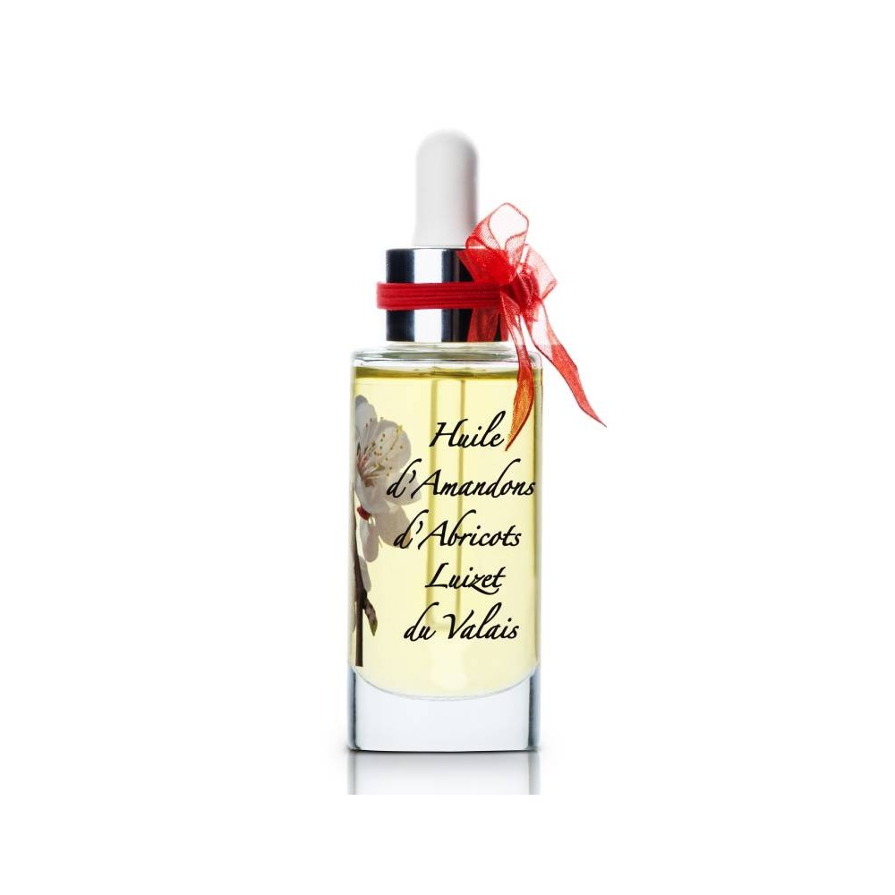 Huile d'amandons d'abricots Luizet - 100% Valaisan