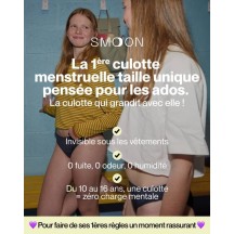 Menstruationsslip in Einheitsgröße, geeignet für Mädchen im Alter von 10 bis 16 Jahren