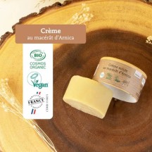 Crème solide au macérât d'Arnica - pour les bobos