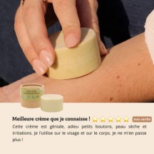 Crème solide au macérât de plantain - pour les démangeaisons