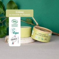 Crème solide au macérât de plantain - pour les démangeaisons