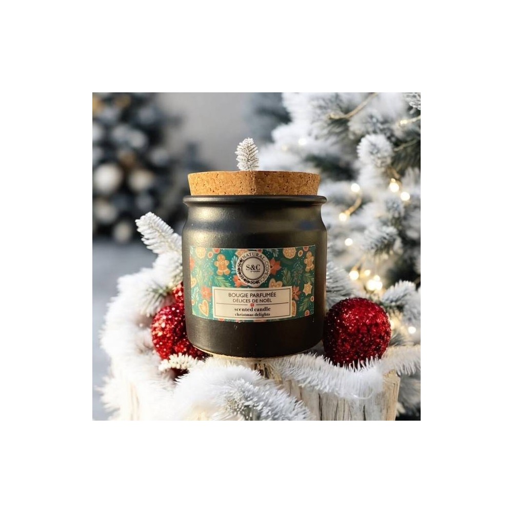 Bougie parfumée “Délices de Noël”