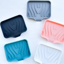 Wiederverwendbare Seifenhalter aus Silikon