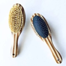 Brosse à double face pour animaux