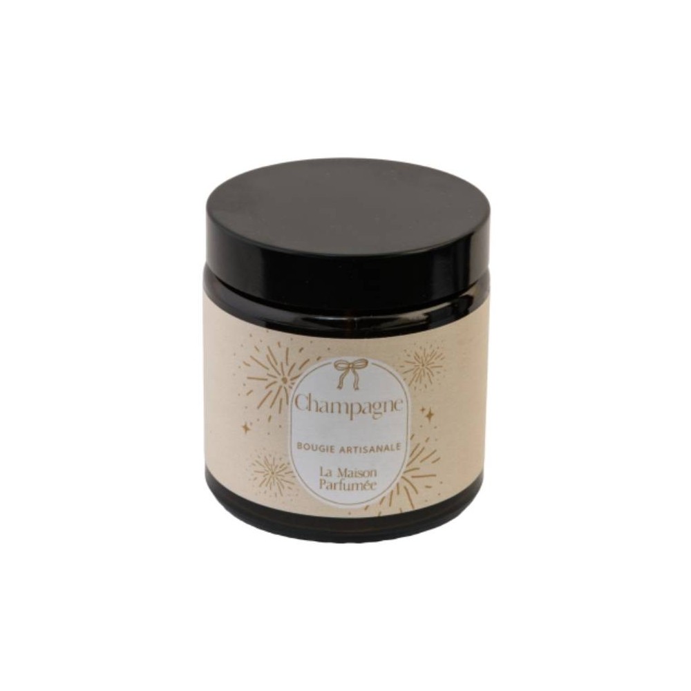 Bougie Artisanale "Champagne"