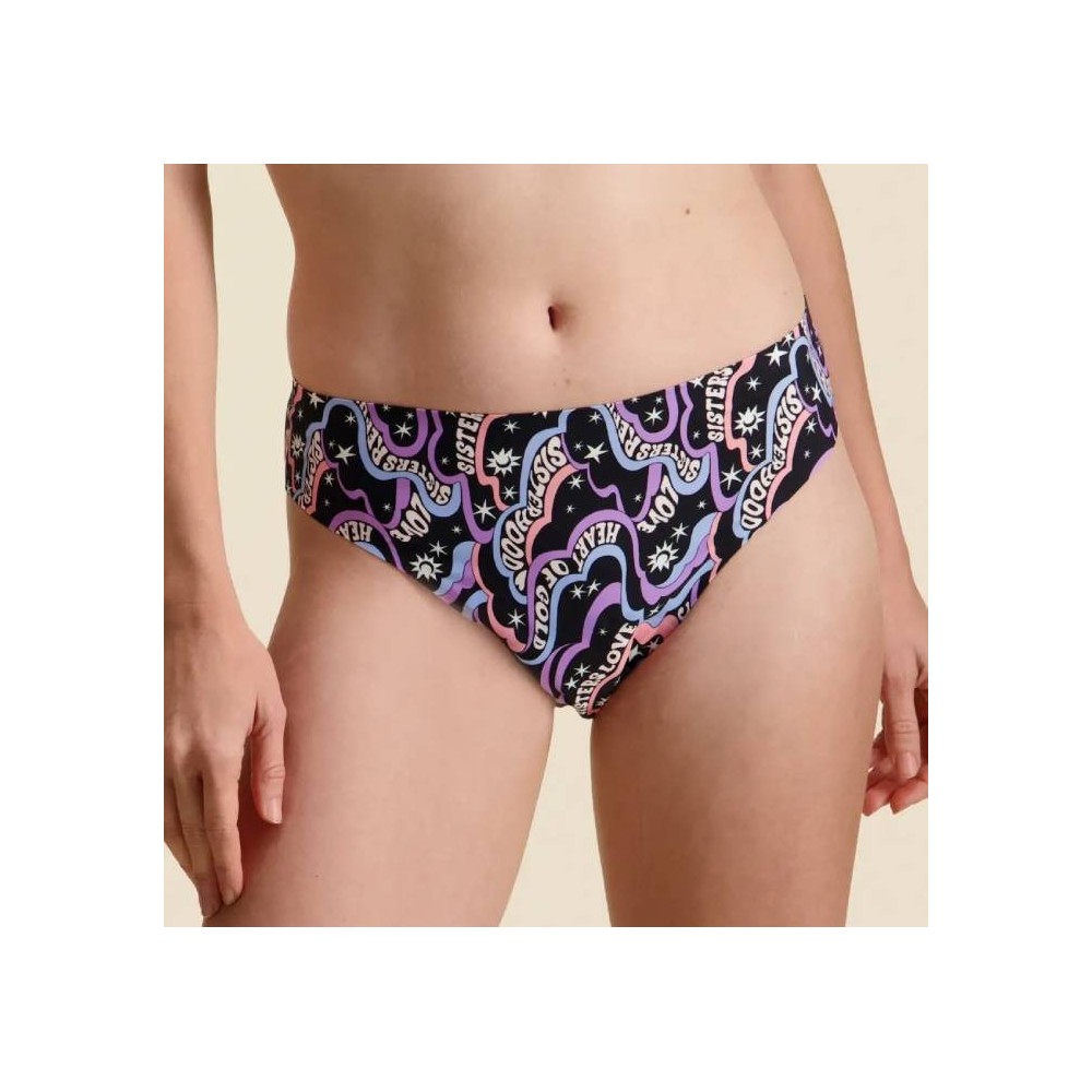 Nahtlose Menstruationsunterhose für Teenager „Joy Cosmic”