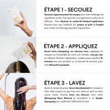 Masques cheveux abîmés / cassants / secs