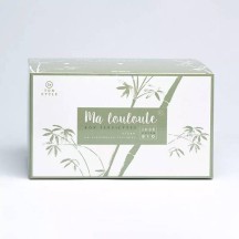 BOX 2X ton cycle serviettes 100% coton bio