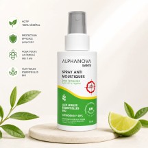 Anti-moustique zone tempérée 6H d’efficacité | Alphanova