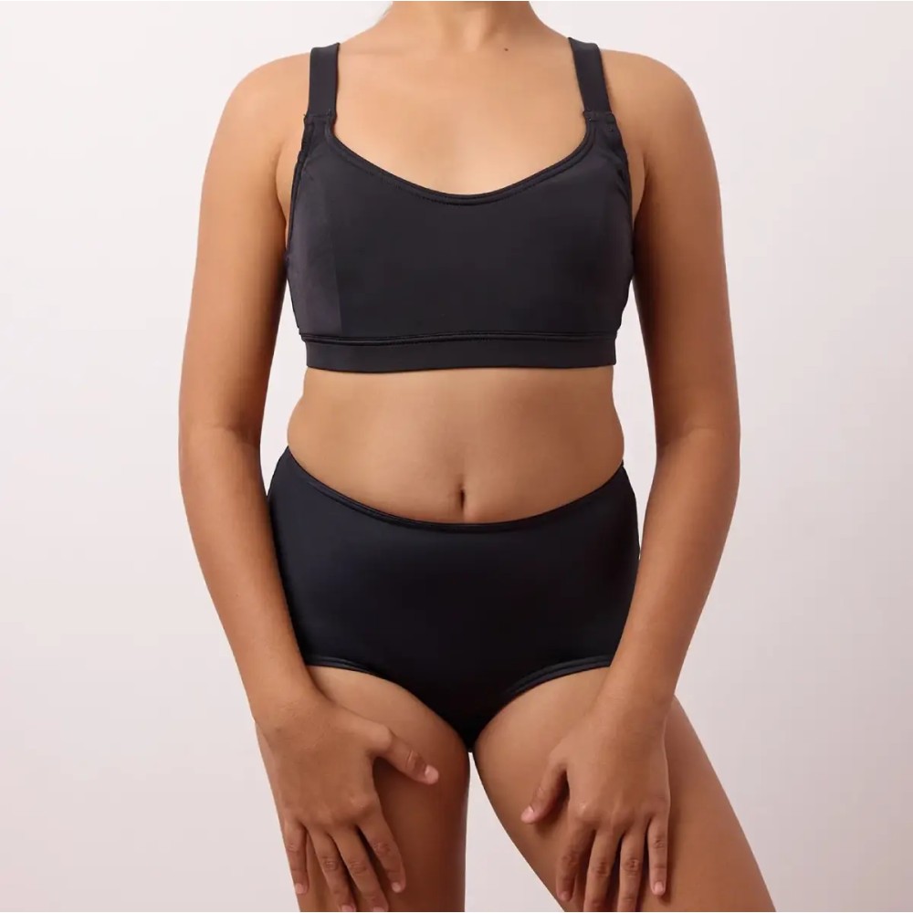 Shorty de bain menstruel Cyané pour ados