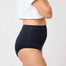 Culotte menstruelle taille haute gainante flus moyen ventre plat
