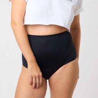 Culotte menstruelle taille haute gainante flus moyen ventre plat
