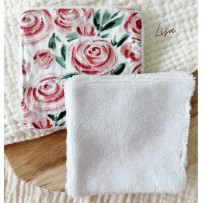Coton lavable en éponge bambou - Les cotons de Romane