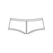 Shorty menstruel ado | Culotte de règles adolescente | Univers Emilie